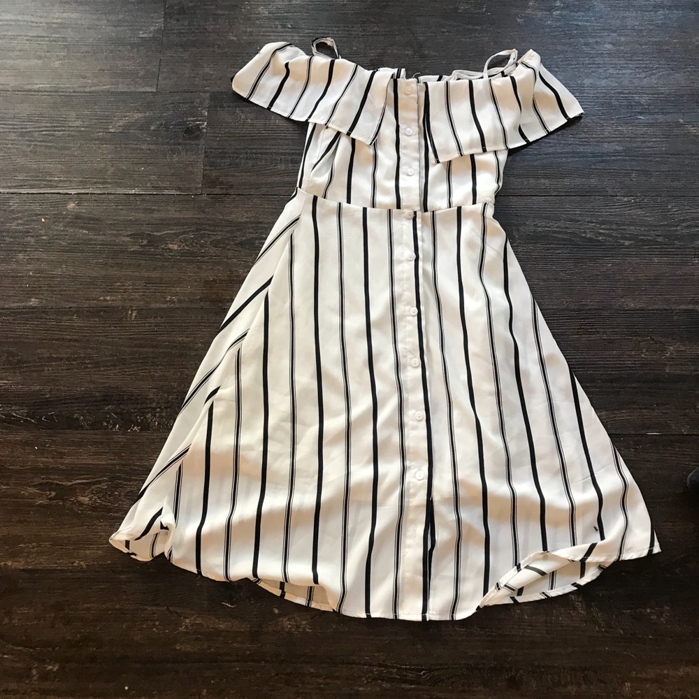 A woman’s Charlotte Russe dress